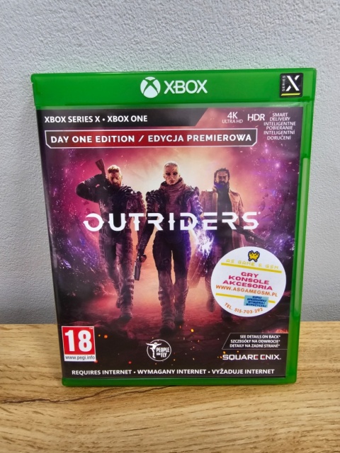 Gra Outriders Xbox One XONE Używana Gra Outriders Xbox One XONE Używana
