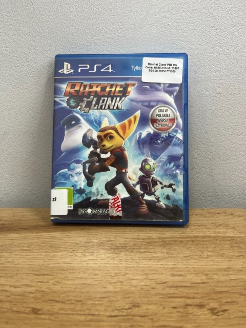 Gra Ratchet & Clank Playstation 4 PS4 Używana Gra Ratchet & Clank Playstation 4 PS4 Używana