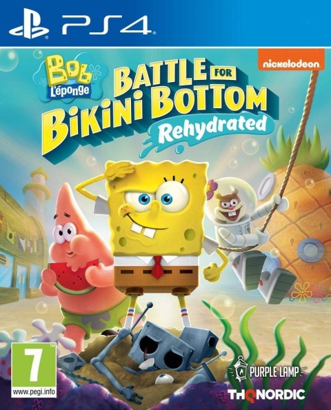 Gra SpongeBob SquarePants: Battle for Bikini Bottom Rehydrated Playstation 4 PS4 Używana Gra SpongeBob SquarePants: Battle for Bikini Bottom Rehydrated Playstation 4 PS4 Używana