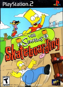 Gra The Simpsons Skateboarding PS2 PlayStation 2 Używana