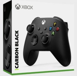 Kontroler Pad Xbox Series Carbon Black Bezprzewodowy | Z pudełkiem Używany