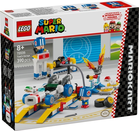LEGO Super Mario Toad i Jego Garaż 72035 LEGO Super Mario Toad i Jego Garaż 72035