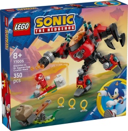 LEGO Sonic Knuckles kontra Dr. Eggman w mechu Egg Crusher 77005