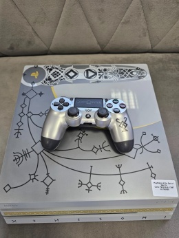 PlayStation 4 Pro Edycja Kolekcjonerska God of War 1 TB + Oryginalny Pad | Używana