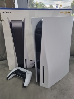 Playstation 5 FAT z napędem + Oryginalny Pad DualSense PS5 Używane