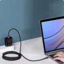 Baseus kabel Cafule PD USB-C - USB-C 2,0 m 5A czerwono-czarny 100W