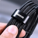 Baseus kabel Cafule PD USB-C - USB-C 2,0 m 5A czerwono-czarny 100W