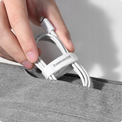 Baseus kabel Superior USB - Lightning 1,0 m 2,4A biały