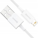 Baseus kabel Superior USB - Lightning 1,0 m 2,4A biały