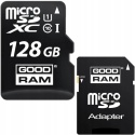 GOODRAM karta pamięci microSD 128GB 100MB/s class 10 UHS I z adapterem SD