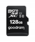 GOODRAM karta pamięci microSD 128GB 100MB/s class 10 UHS I z adapterem SD