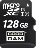 GOODRAM karta pamięci microSD 128GB 100MB/s class 10 UHS I z adapterem SD