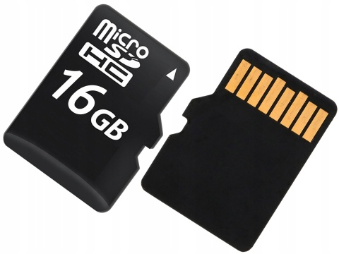 GOODRAM karta pamięci microSD 16GB 100MB/s class 10 UHS I z adapterem SD