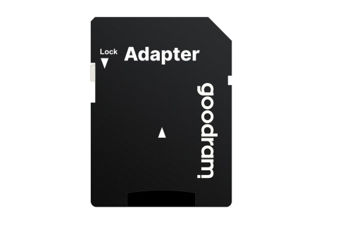 GOODRAM karta pamięci microSD 64GB 100MB/s class 10 UHS I z adapterem SD