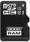 GOODRAM karta pamięci microSD 64GB 100MB/s class 10 UHS I z adapterem SD