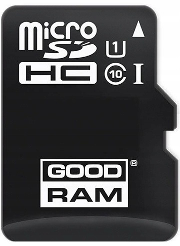 GOODRAM karta pamięci microSD 64GB 100MB/s class 10 UHS I z adapterem SD