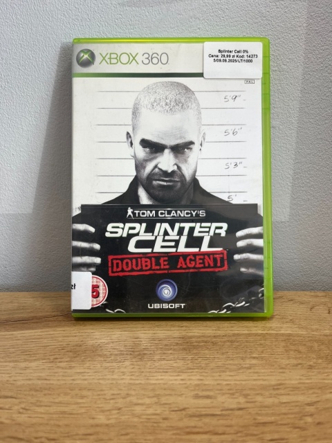 Gra Tom Clancy's Splinter Cell: Double Agent Xbox 360 Używana Gra Tom Clancy's Splinter Cell: Double Agent Xbox 360 Używana