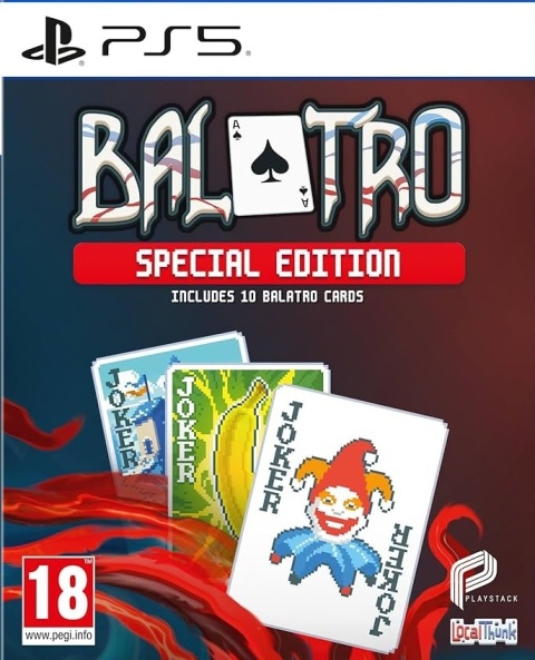 Gra Balatro Special Edition Playstation 5 PS5 Nowa Gra Balatro Special Edition Playstation 5 PS5 Nowa