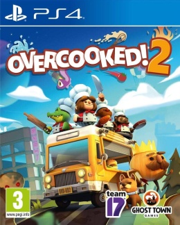 Gra Overcooked! 2: Rozgotowani Playstation 4 PS4 Używana