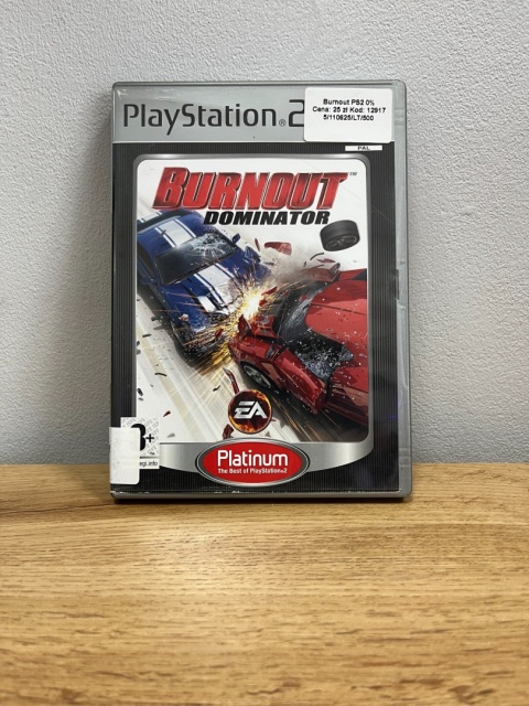 Gra Burnout Dominator Playstation 2 PS2 Używana Gra Burnout Dominator Playstation 2 PS2 Używana