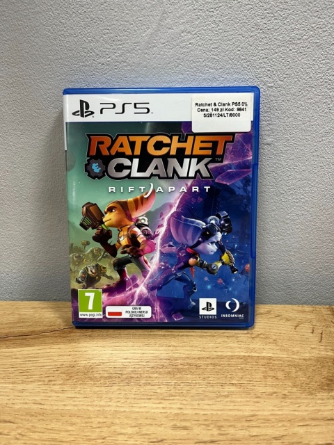 Gra Ratchet & Clank: Rift Apart PS5 Playstation 5 Używana Gra Ratchet & Clank: Rift Apart PS5 Playstation 5 Używana