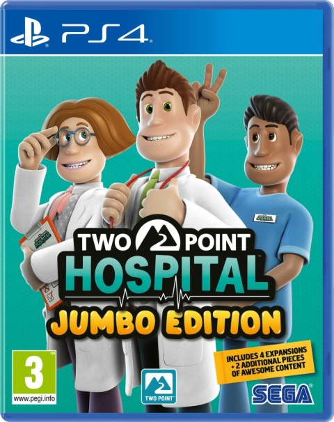 Gra Two Point Hospital JUMBO EDITION Playstation 4 PS4 Nowa Gra Two Point Hospital JUMBO EDITION Playstation 4 PS4 Nowa