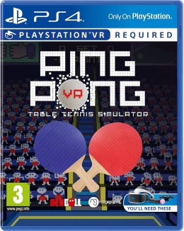 Gra VR Ping Pong: Table Tennis Simulator Playstation 4 PS4 Używana