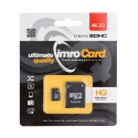 IMRO karta pamięci microSD 4GB 100MB/s class 10 UHS I z adapterem SD