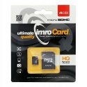 IMRO karta pamięci microSD 4GB 100MB/s class 10 UHS I z adapterem SD