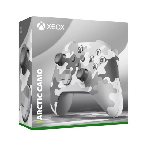 Kontroler Pad Xbox Series Arctic Camo Bezprzewodowy | Z pudełkiem Używany