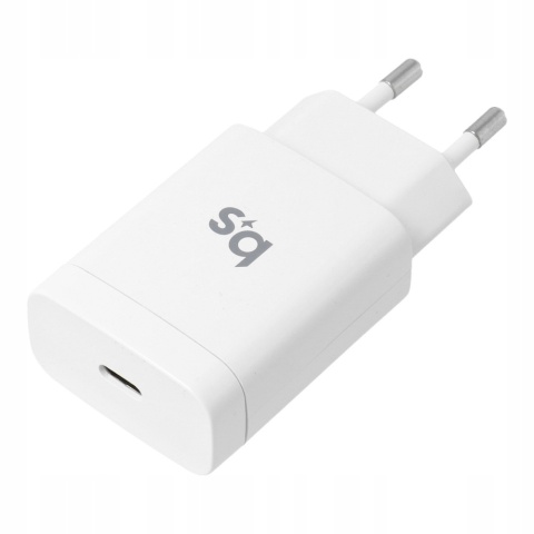 Ładowarka sieciowa do telefonu Blue Star USB C QC4.0 PD 3A 18W + kabel USB C do Lightning TFK-TC-1099C biała