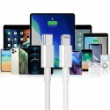 Ładowarka sieciowa do telefonu Blue Star USB C QC4.0 PD 3A 18W + kabel USB C do Lightning TFK-TC-1099C biała