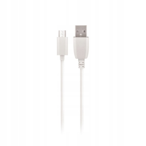 Maxlife kabel USB - microUSB 1,0 m 3A biały