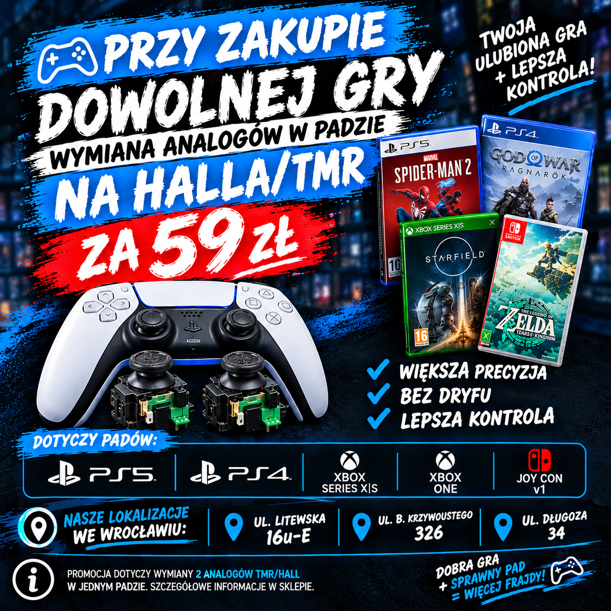 Regulamin promocji „Kup grę i wymień analogi za 59 zł”